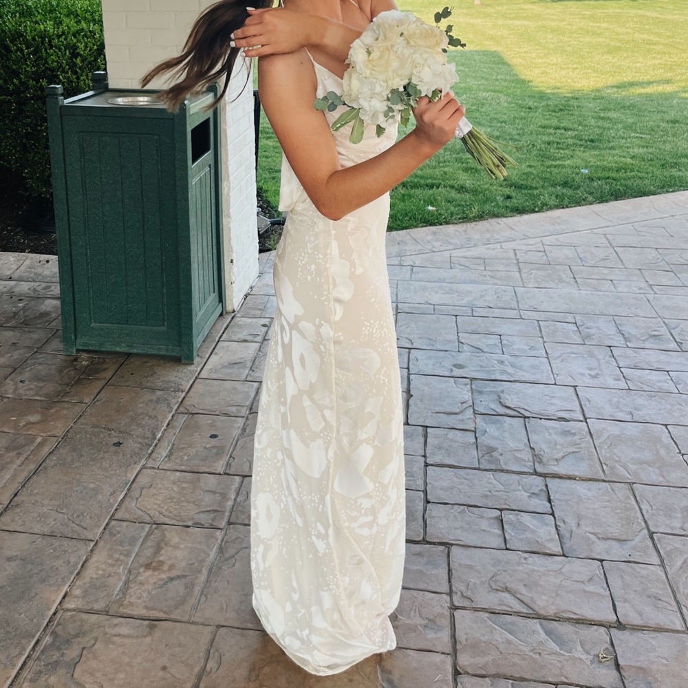 RAT AND BOA WHITE MAXI DRESS